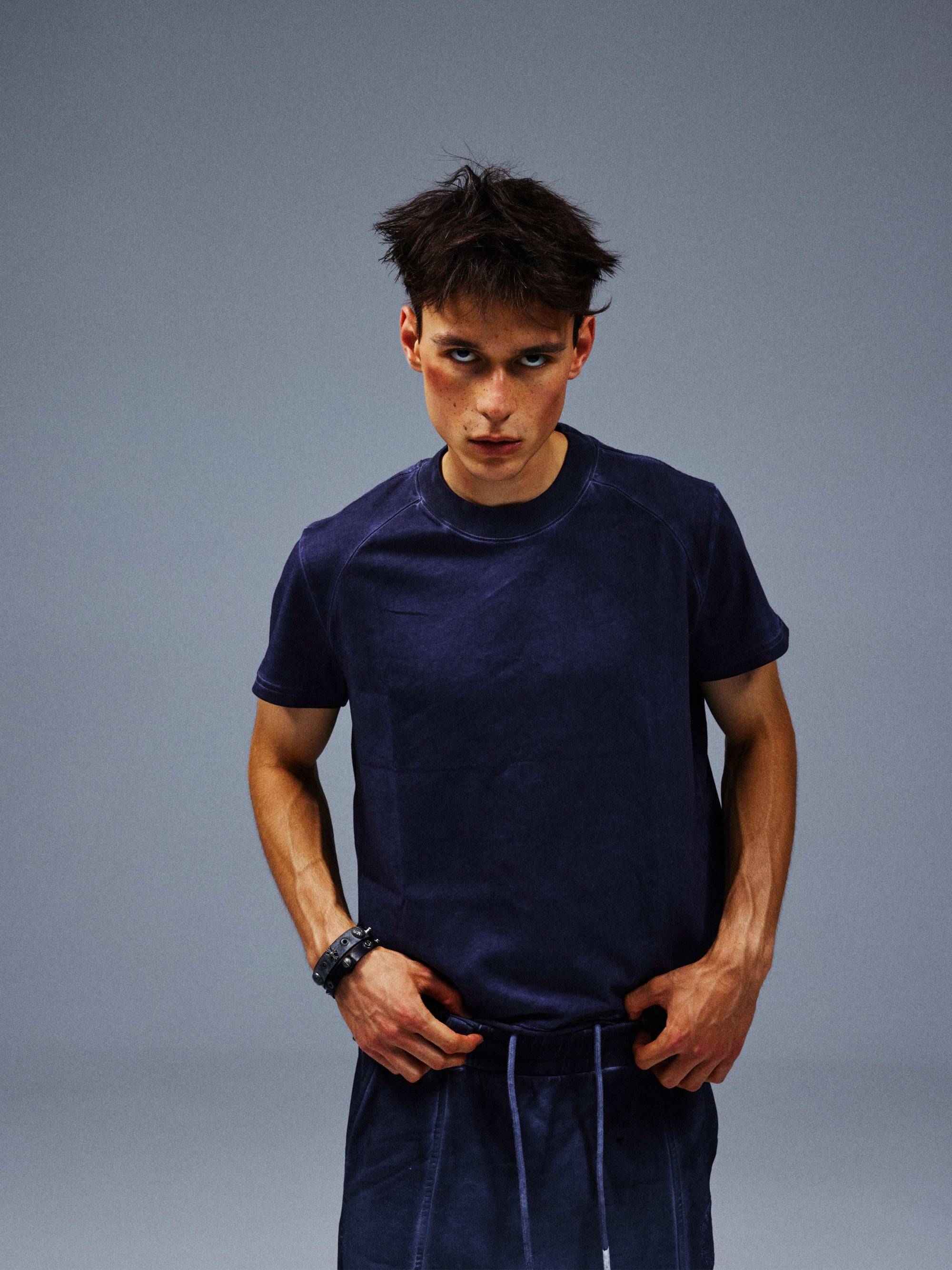 Washed Purple Tee - TecNineGroup