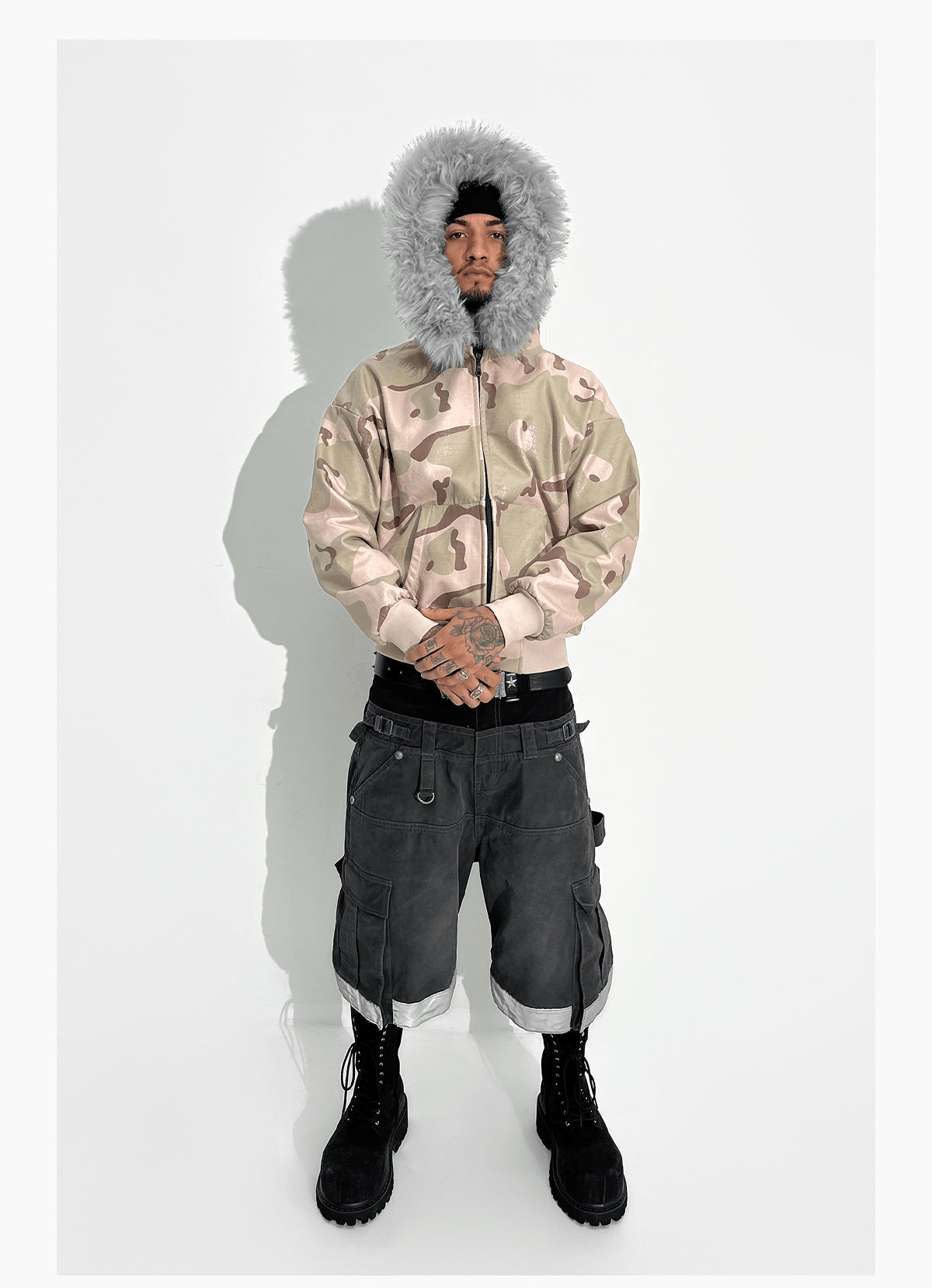 Serpentine Camo Hoodie