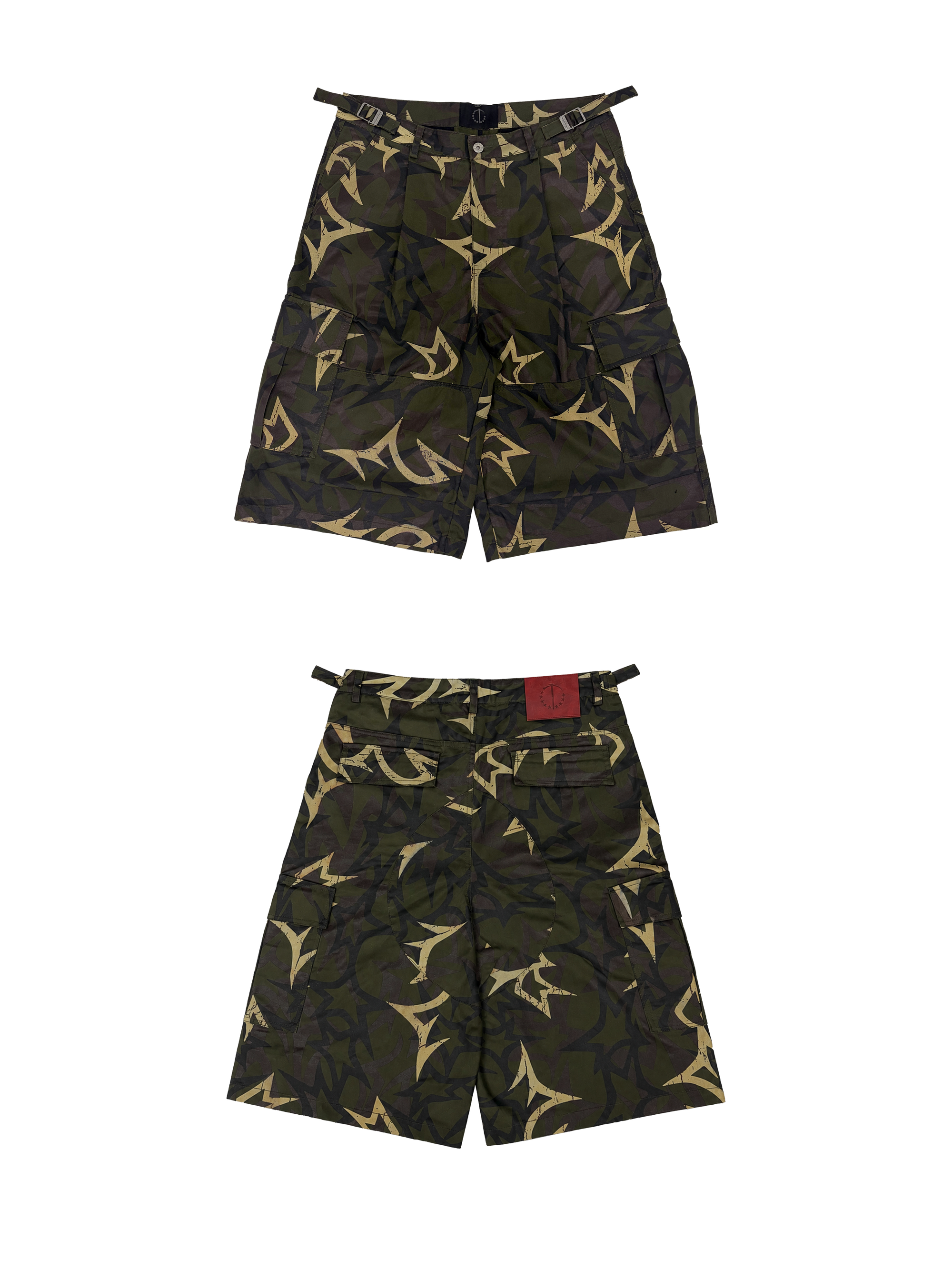 THORN STAR CROPPED PANTS