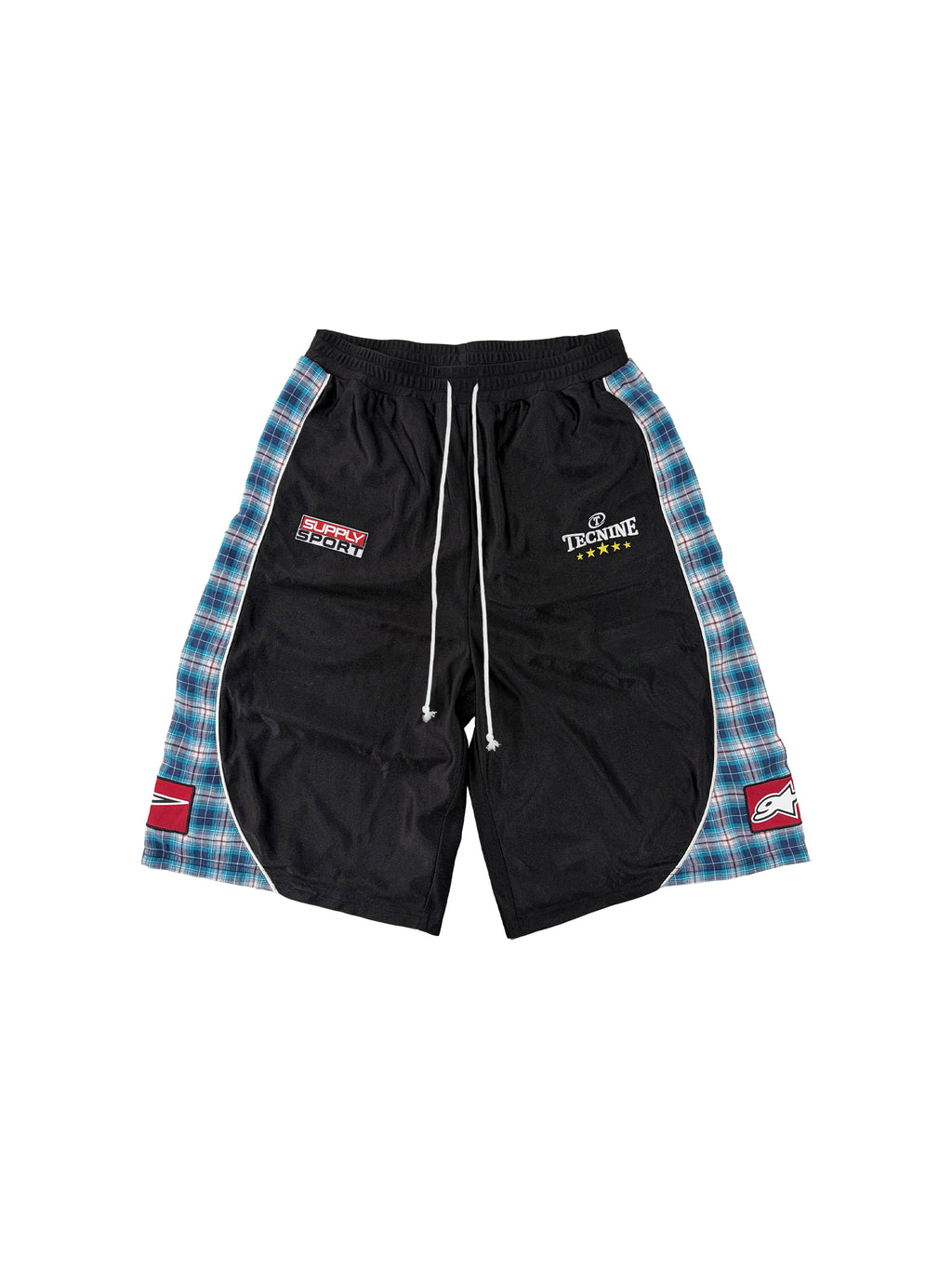 CONTRAST COLOR PANELED SPORTS PANTS