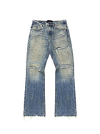 DESTROY WASH SLIM STRAIGHT JEANS