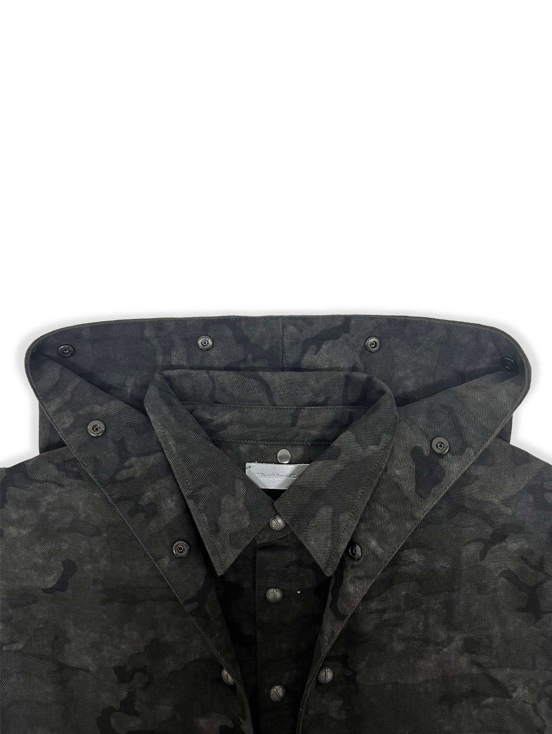 Camo Rivet Shirt Jacket - TecNineGroup