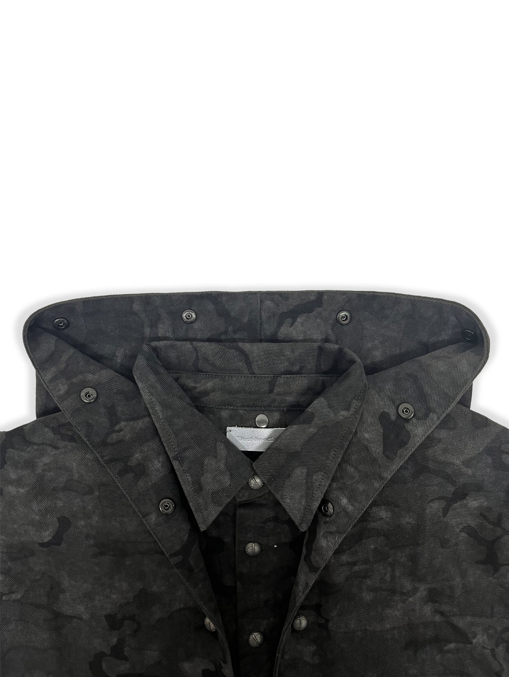 Camo Rivet Shirt Jacket