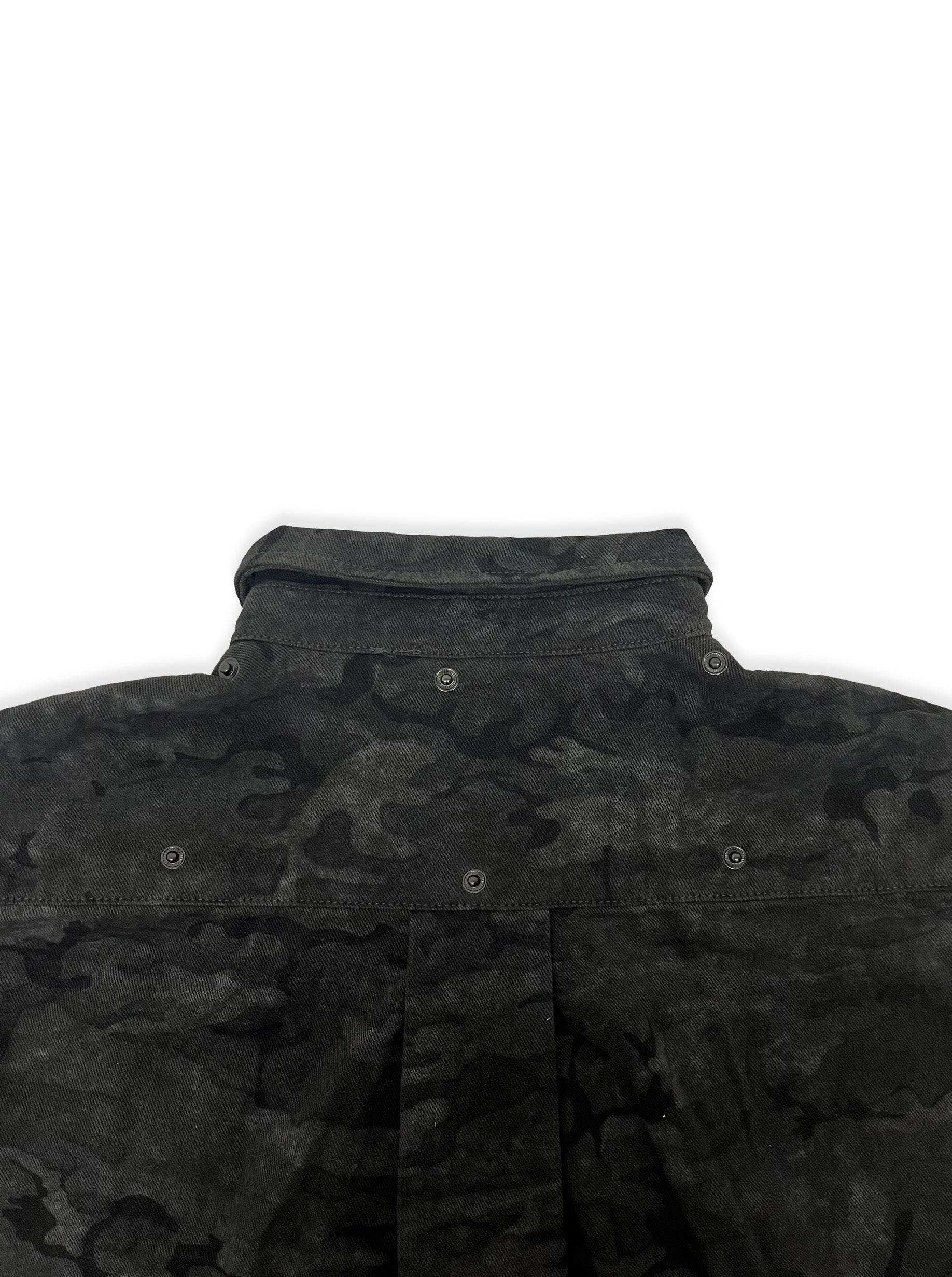 Camo Rivet Shirt Jacket - TecNineGroup