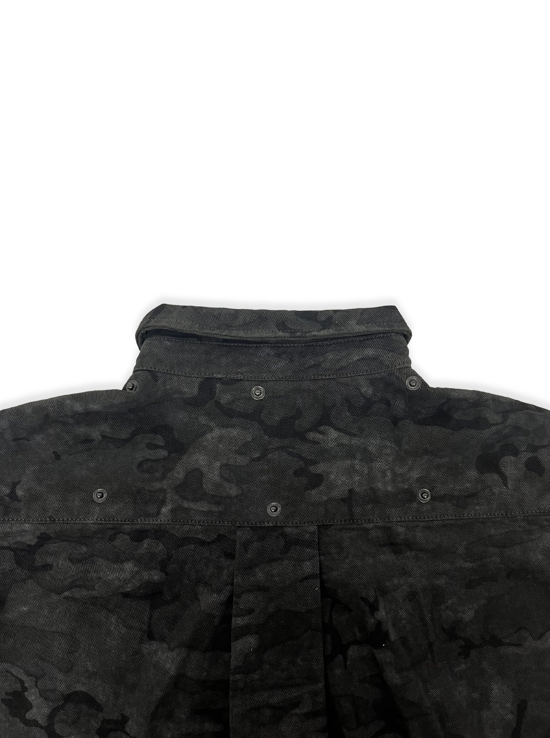 Camo Rivet Shirt Jacket