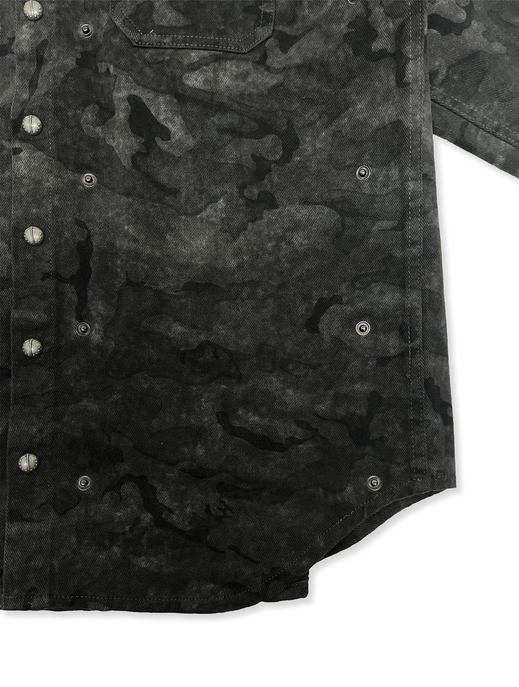 Camo Rivet Shirt Jacket