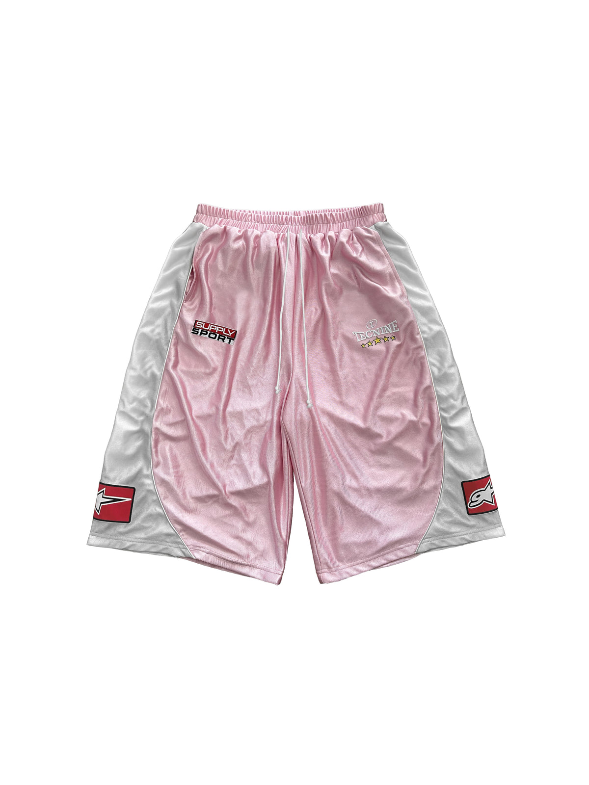 CONTRAST COLOR PANELED SPORTS PANTS