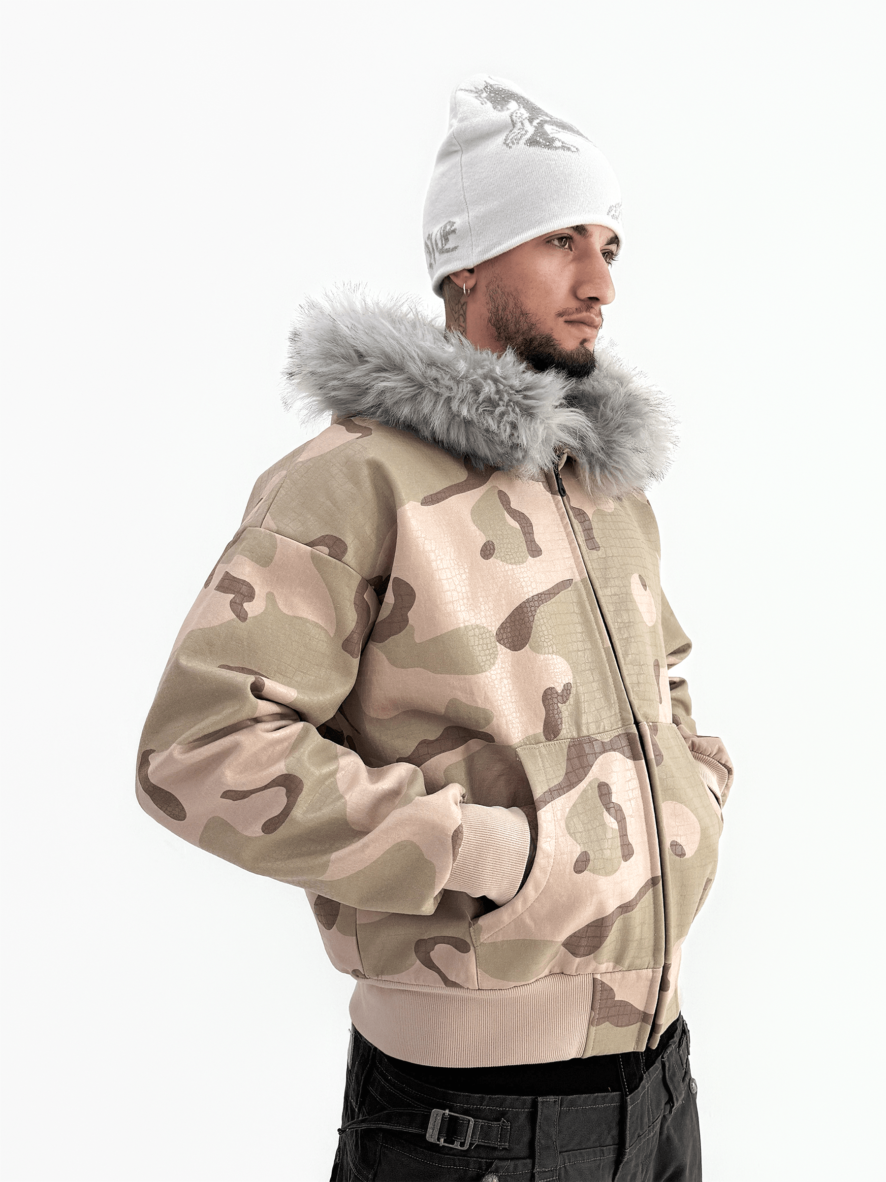 Serpentine Camo Hoodie