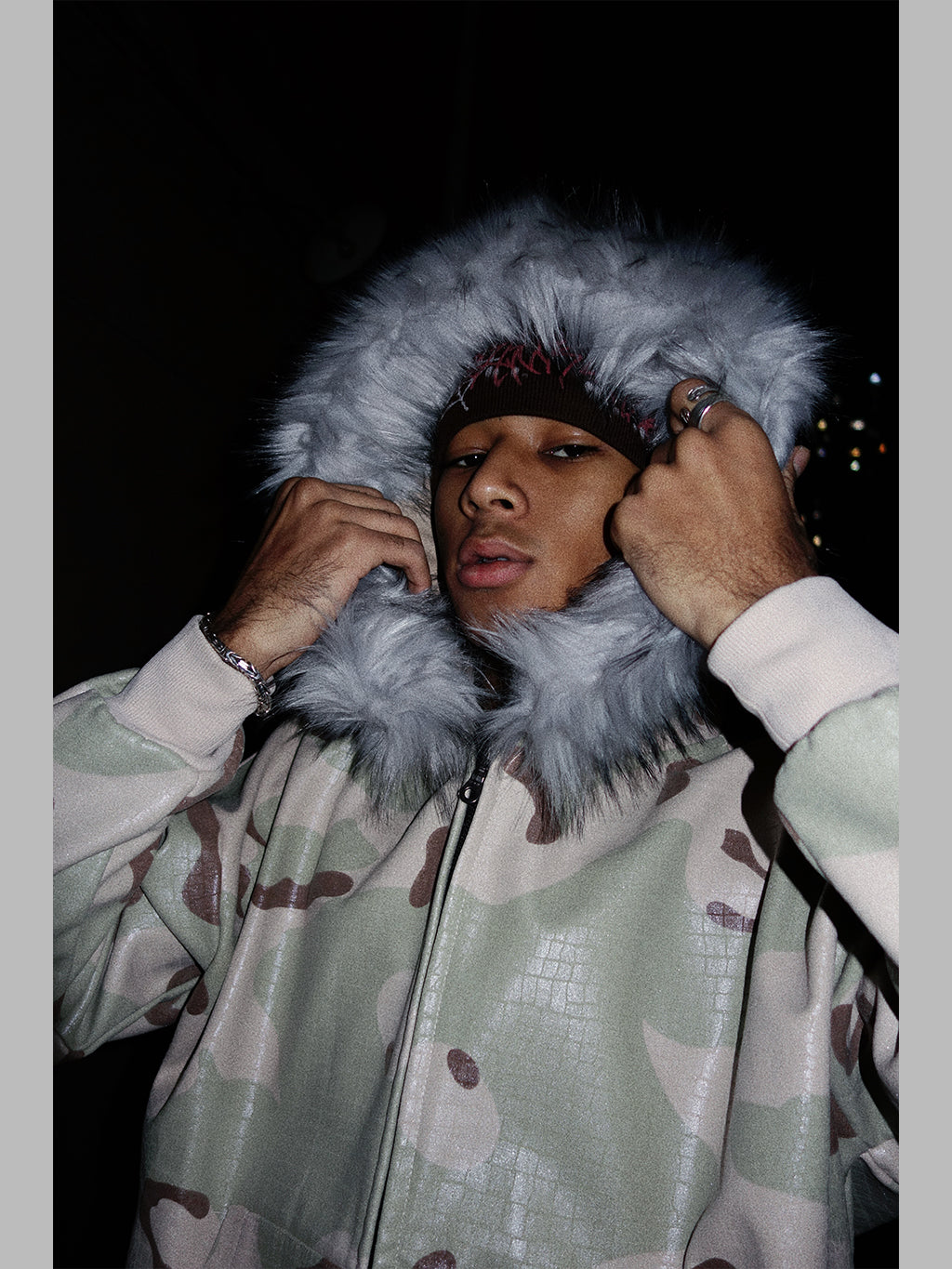 Serpentine Camo Hoodie