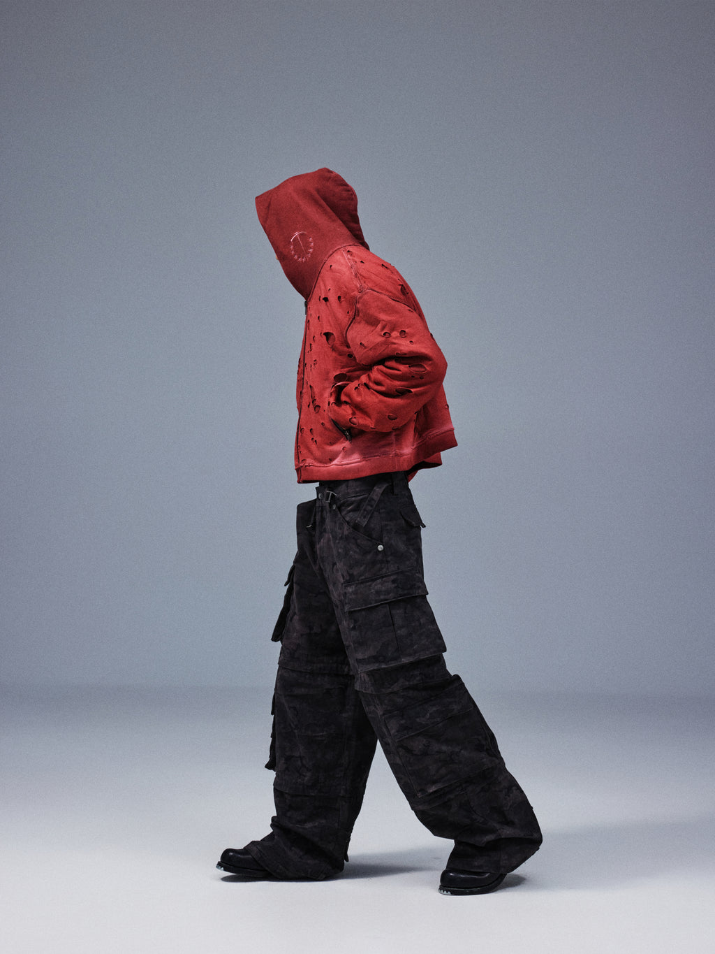 Distressed Hoodie