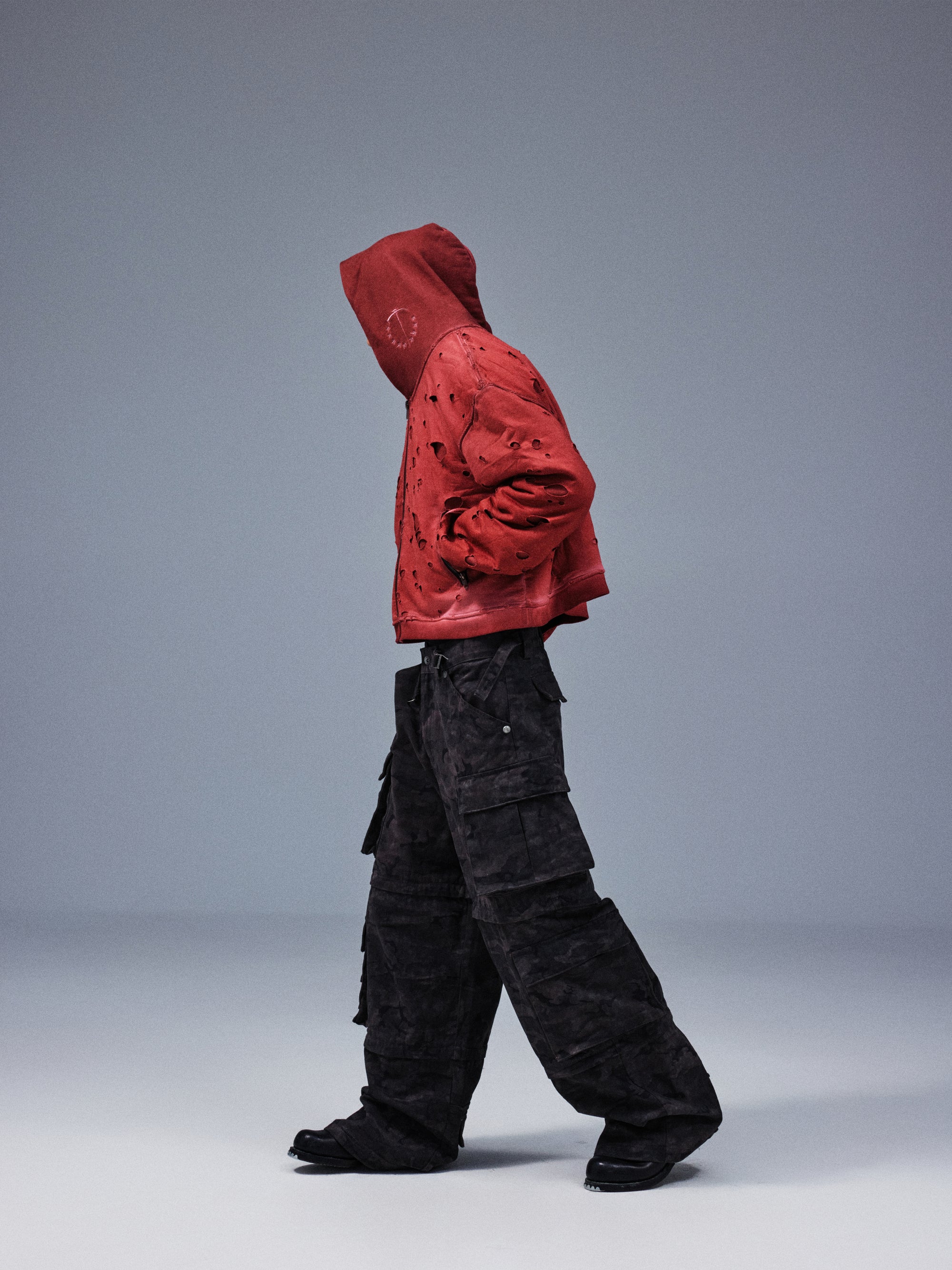 Distressed Hoodie