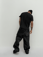 DRILL WAXED JEANS