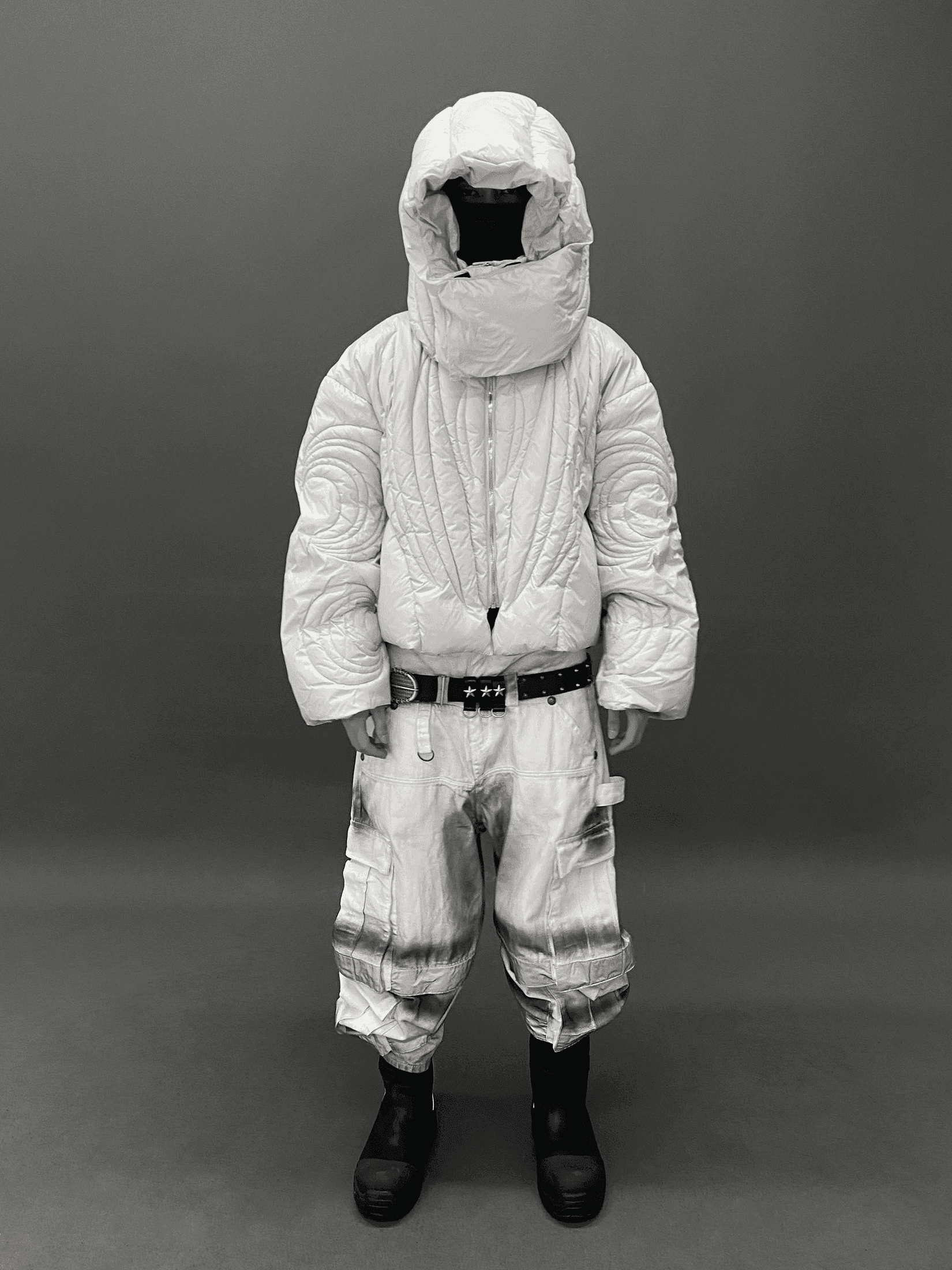 Moon Phase Down Jacket - TecNineGroup