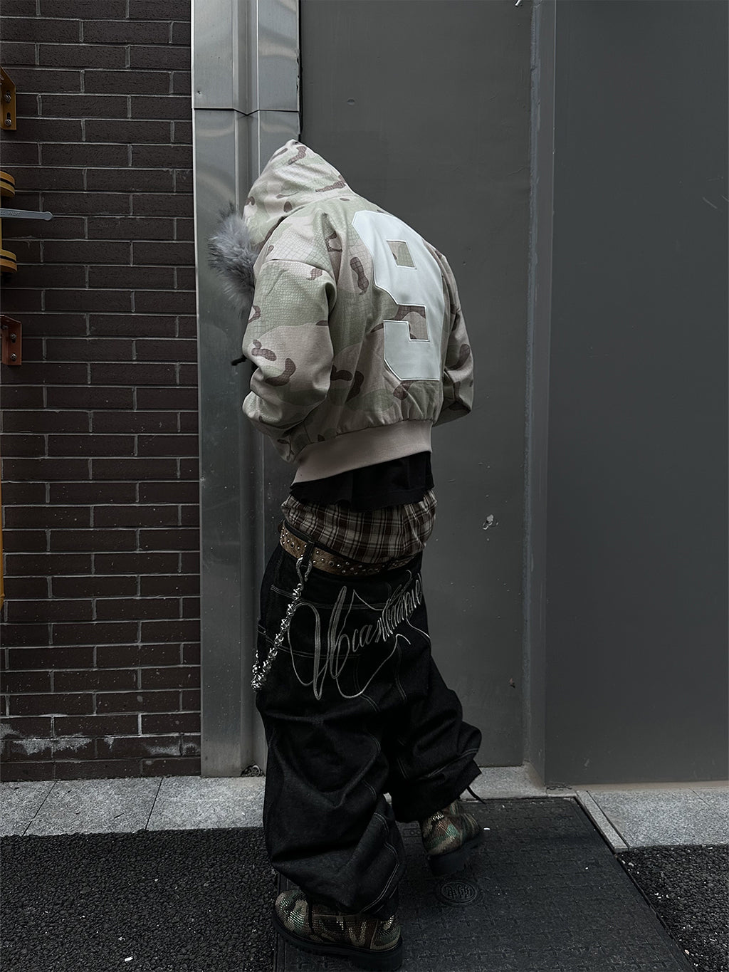 Serpentine Camo Hoodie