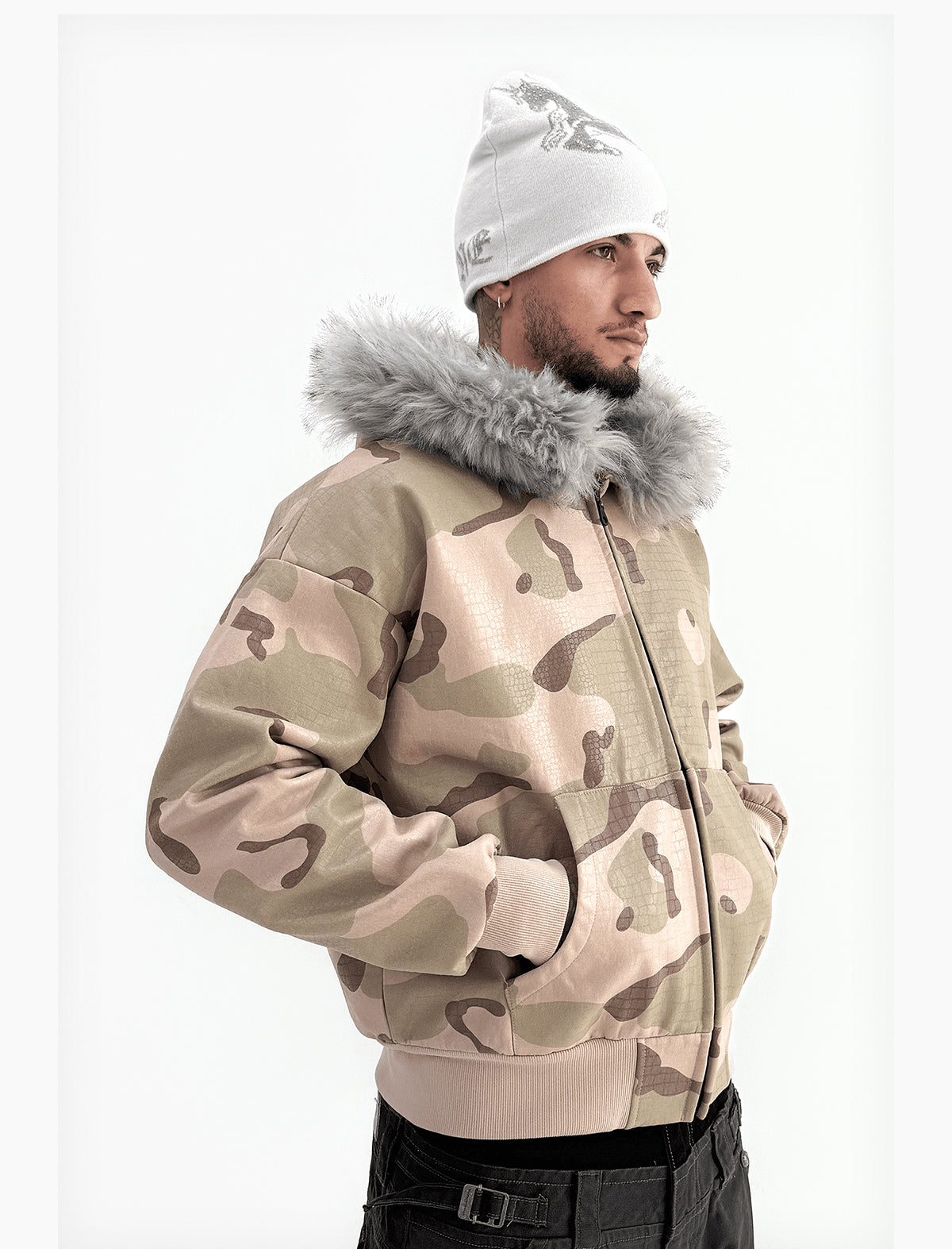 Serpentine Camo Hoodie