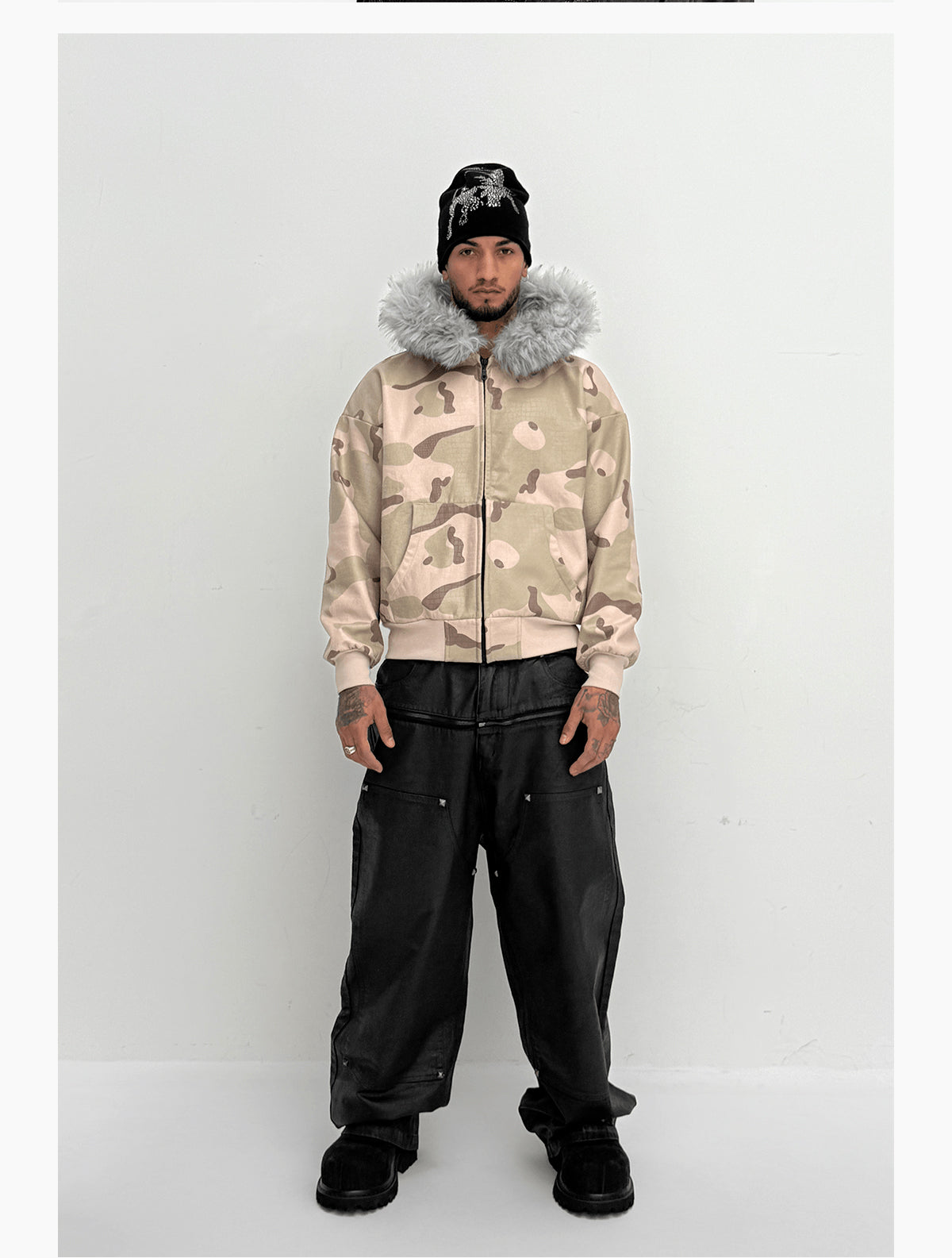 Serpentine Camo Hoodie