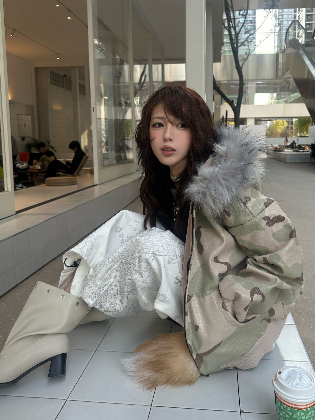 Serpentine Camo Hoodie