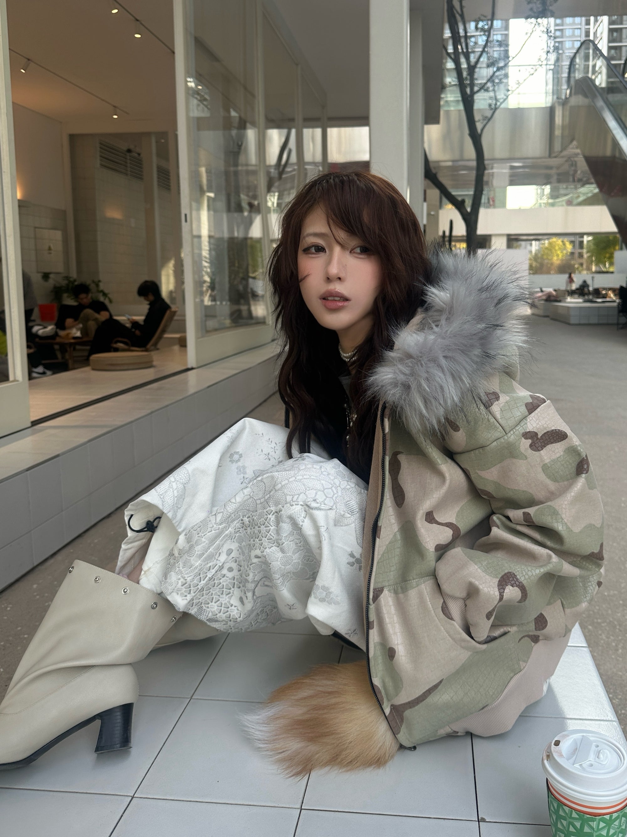 Serpentine Camo Hoodie