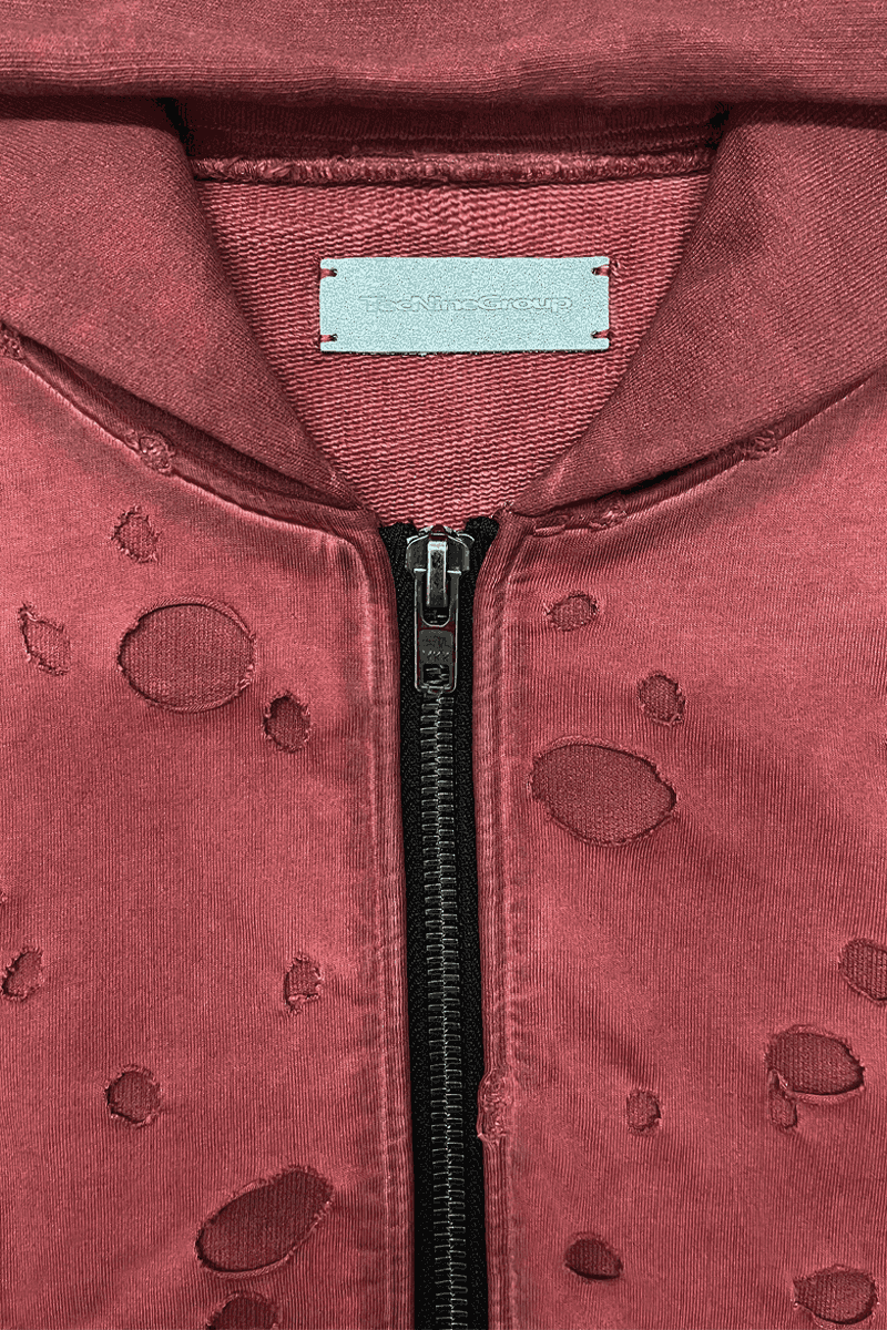 Distressed Hoodie - TecNineGroup