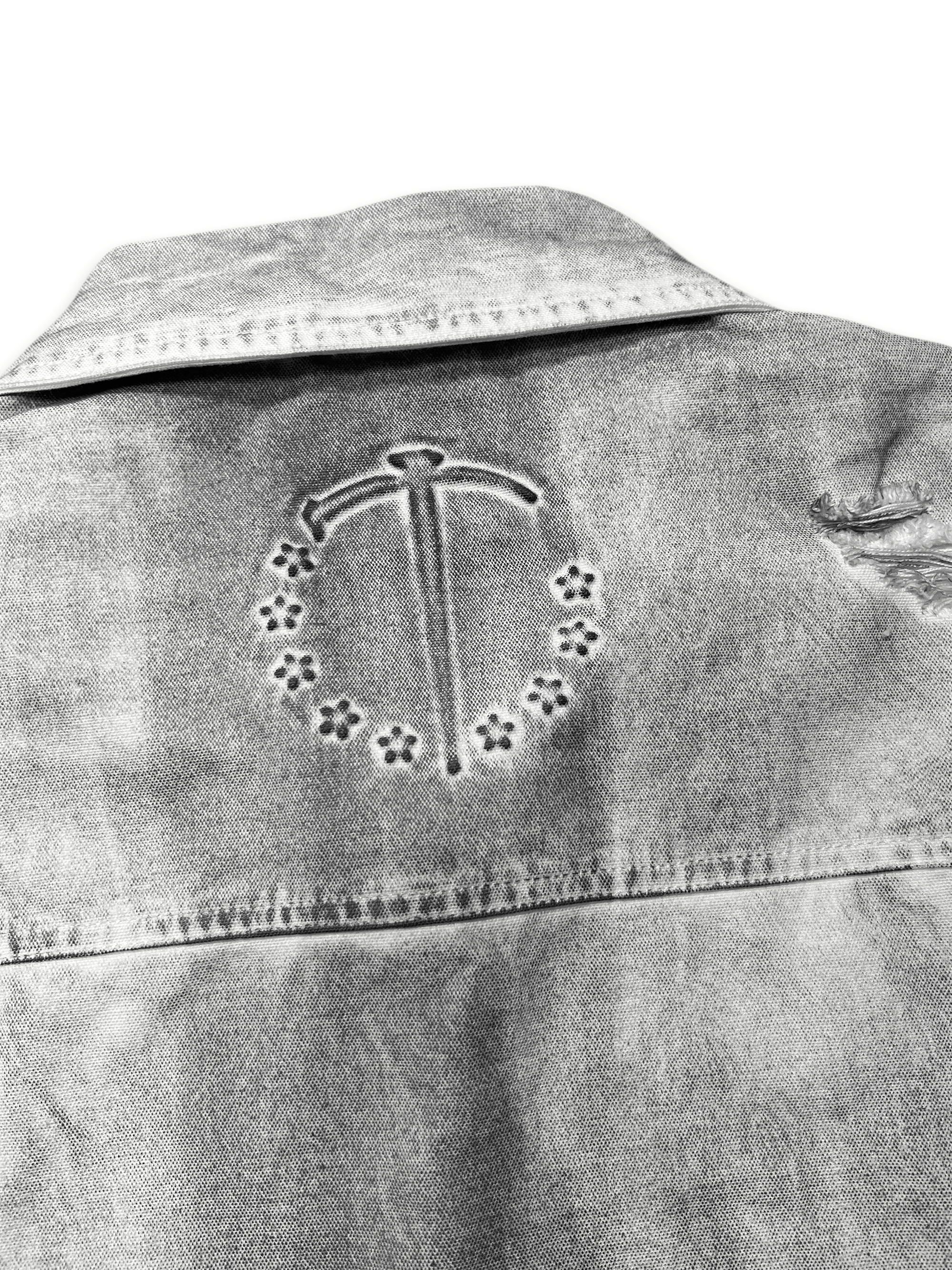 Gesso Distressed Jacket