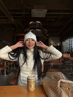 Heart Pearl Beanie