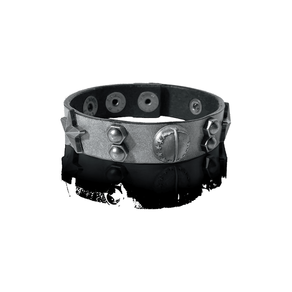 Heart of Rock Leather Bracelet - TecNineGroup