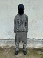 Drop-Crotch Sweatpants - TecNineGroup