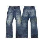 GRAFFITO STAFF NOTE WHISKER WASH JEANS