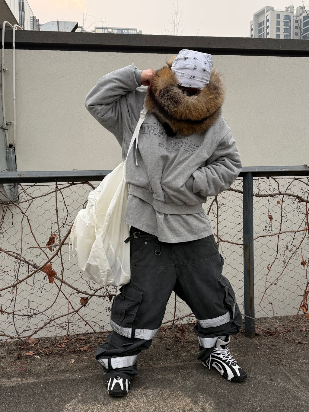 Dark Gray Cargo Pants
