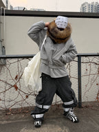 Dark Gray Cargo Pants