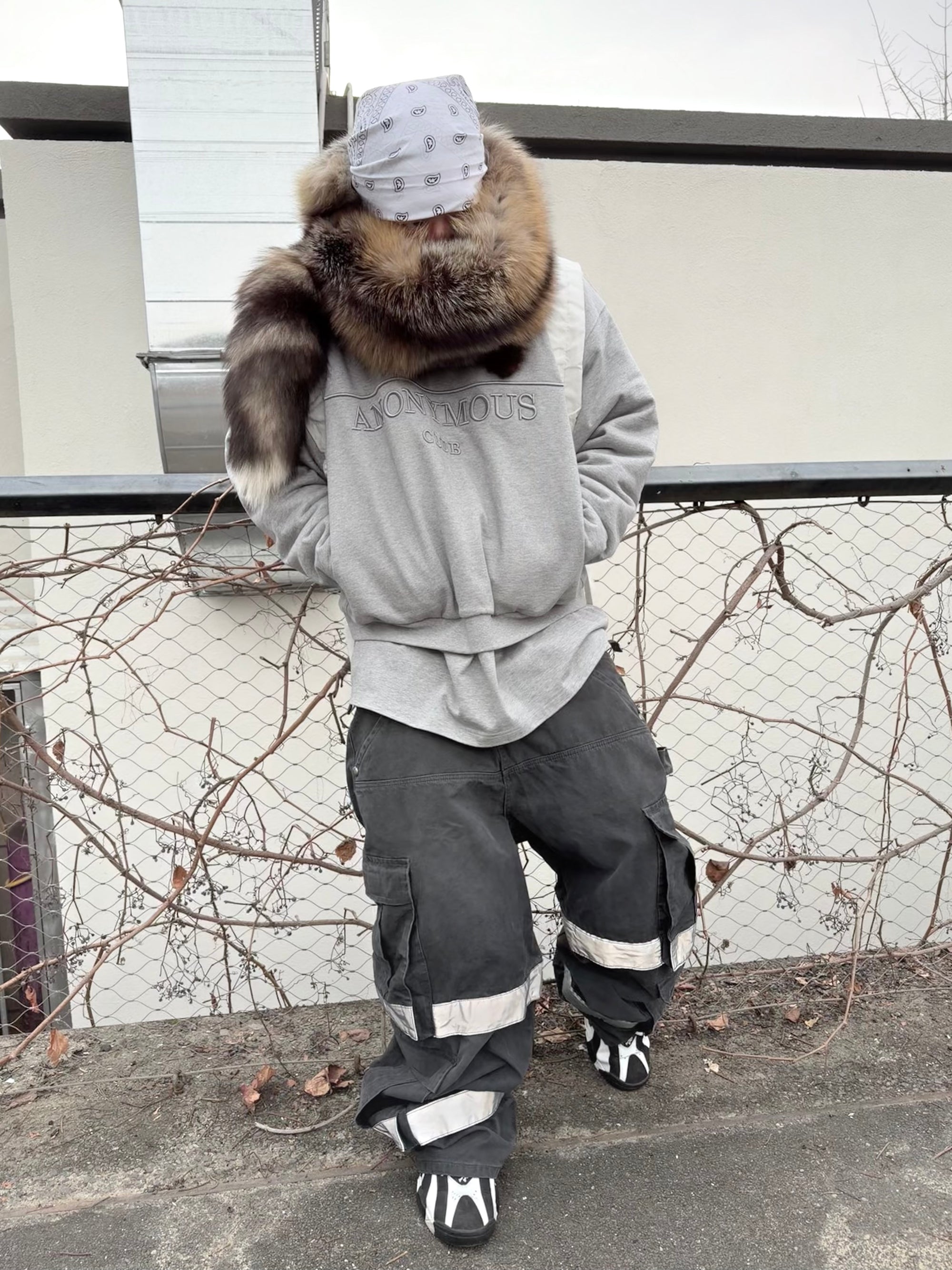 Dark Gray Cargo Pants