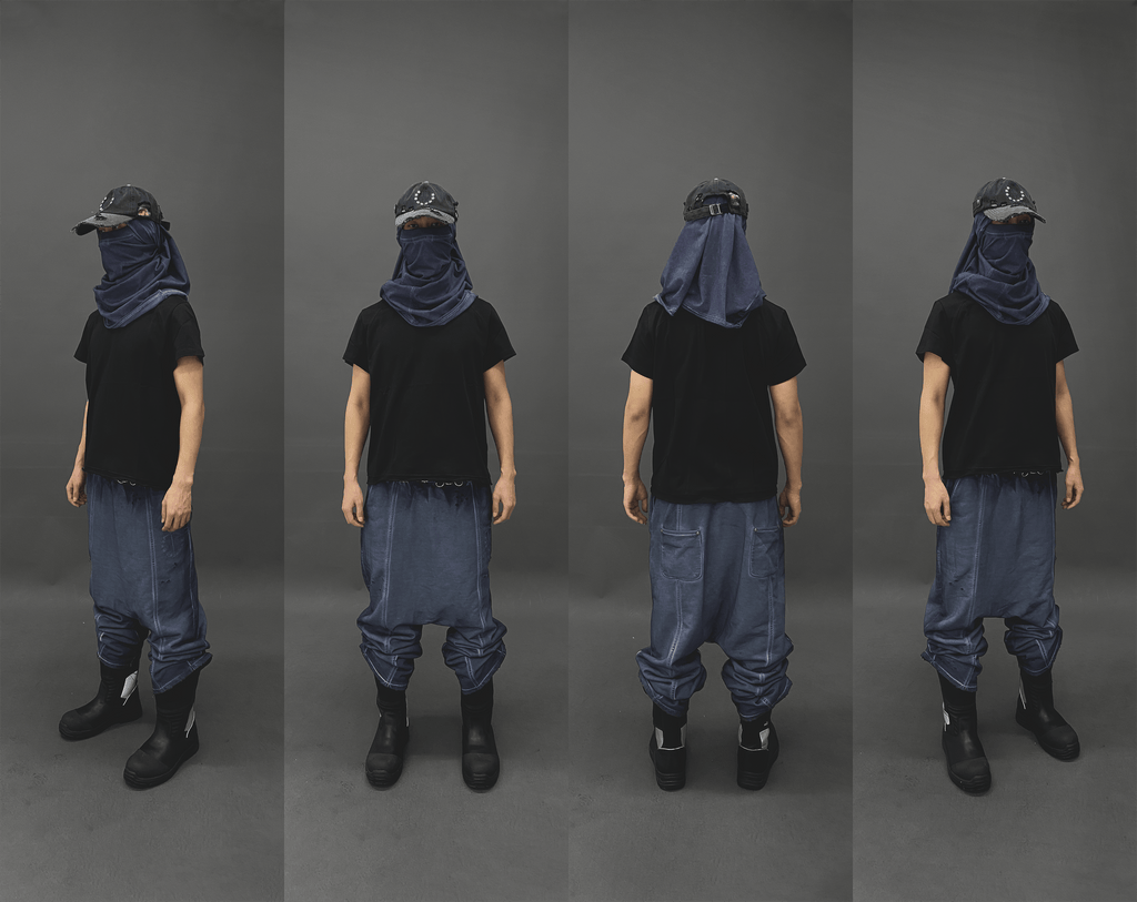 Drop-Crotch Sweatpants