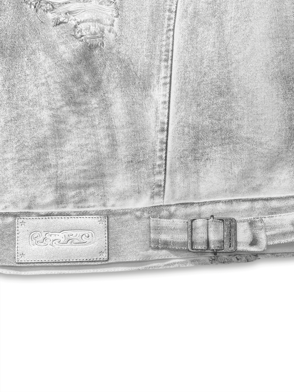 Gesso Distressed Jacket - TecNineGroup