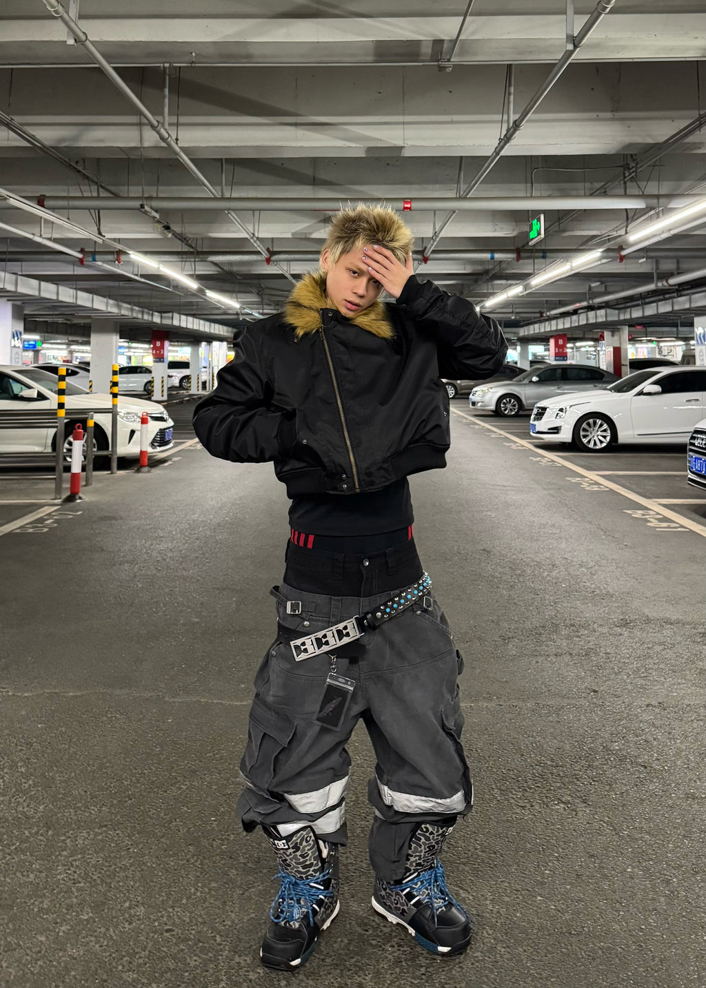 Dark Gray Cargo Pants