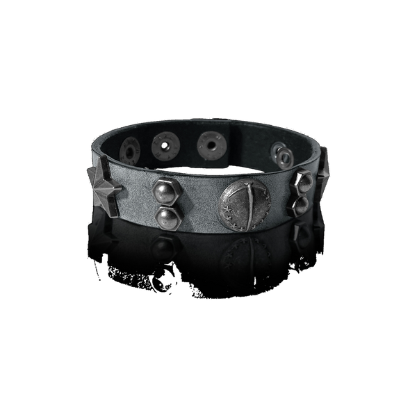 Heart of Rock leather bracelet