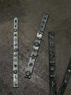 Heart of Rock Leather Bracelet - TecNineGroup
