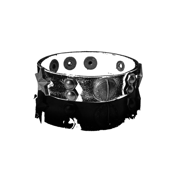 Heart of Rock leather bracelet