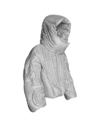Moon Phase Down Jacket - TecNineGroup